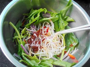 泰式鸡肉菠菜沙拉的做法图解9