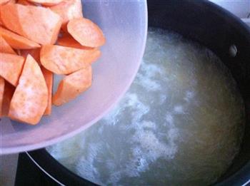 小米糯米红薯粥的做法步骤6