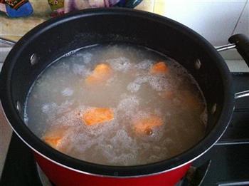 小米糯米红薯粥的做法步骤7