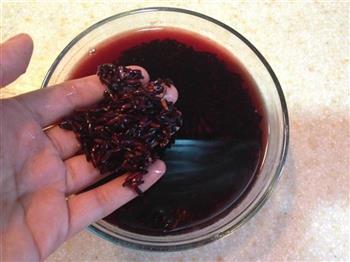 桂花紫米酿糖藕的做法图解1