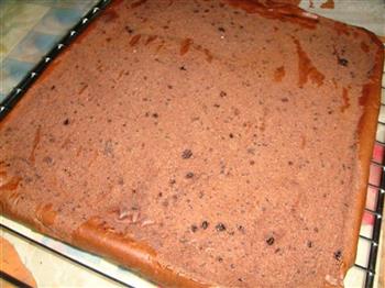 巧克力蛋糕卷的做法步骤14