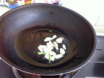 香菇炒油菜的做法步骤4