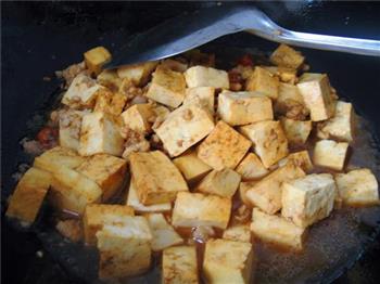 家常肉沫豆腐的做法步骤4