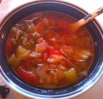 蔬菜瘦身汤的做法步骤4