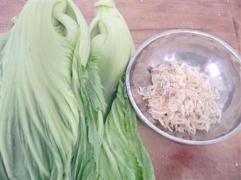 虾米皮盖菜的做法步骤1
