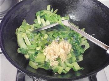 虾米皮盖菜的做法步骤6