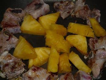 菠萝排骨肉的做法步骤8