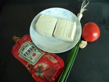 番茄豆腐的做法步骤1