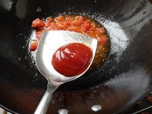 茄汁花菜鸡丁的做法步骤9