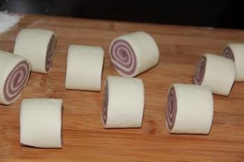 紫薯馒头卷的做法图解10