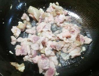 豆角炒肉的做法步骤4
