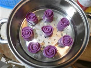 紫薯玫瑰的做法图解12