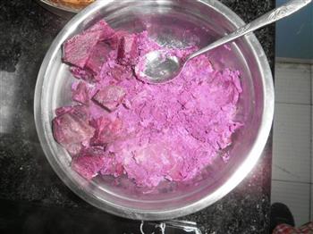 紫薯玫瑰的做法图解4