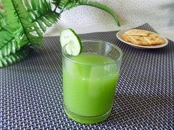 原汁柠香黄瓜汁的做法步骤6