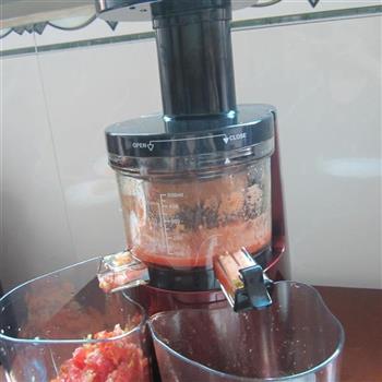 番茄汁南瓜丝煎饼的做法步骤5
