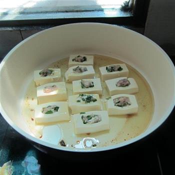 嫩豆腐酿肉的做法步骤7