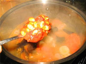 茄汁黄豆牛腩汤的做法步骤5