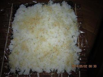 鲣鱼肉松寿司的做法步骤9