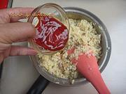 茄汁牛肉炒饭的做法步骤10
