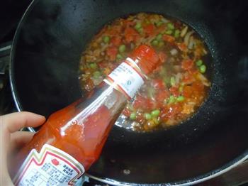 茄汁拌饭的做法步骤5