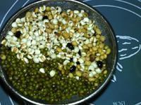 绿豆薏米豆浆的做法图解2