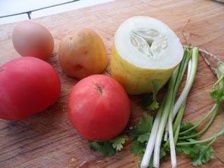 西红柿鸡蛋汤的做法步骤1