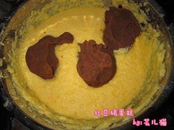 红豆磅蛋糕的做法步骤3