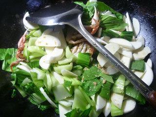 青菜茭白花蟹羹的做法步骤9