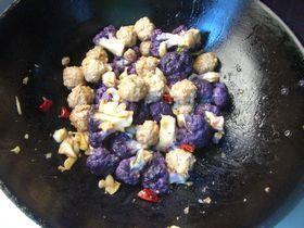紫菜花炒海鲜丸子的做法步骤9