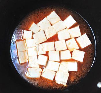 茄汁肉末豆腐的做法步骤6
