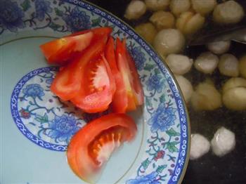 西红柿肉丸汤的做法步骤10