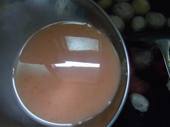 西红柿肉丸汤的做法图解9
