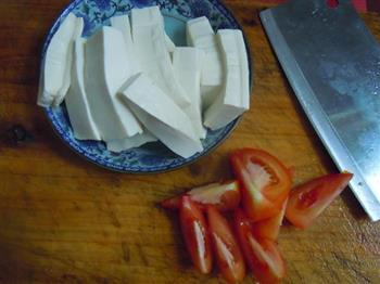 番茄烧豆腐的做法图解2