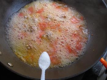 番茄肉丸汤的做法步骤7
