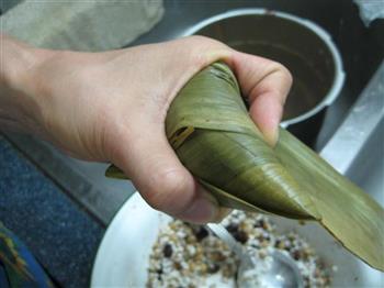 红豆青稞粽子的做法步骤12