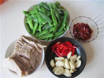 四季豆回锅肉的做法步骤5