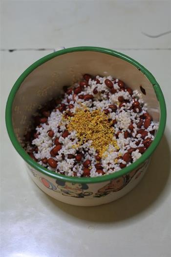桂花蜜豆粽的做法步骤6