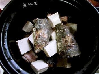 黑鱼豆腐汤的做法图解6