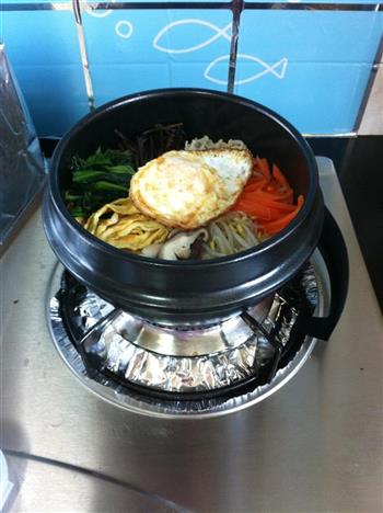 韩式石锅拌饭的做法步骤7