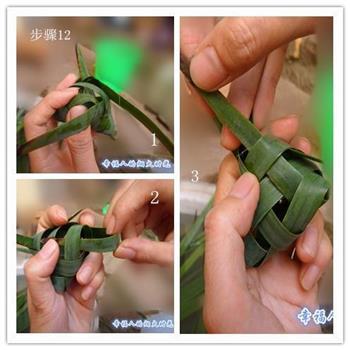 云南传统粽子的做法图解8