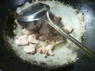 猪肉炒西瓜皮的做法步骤4