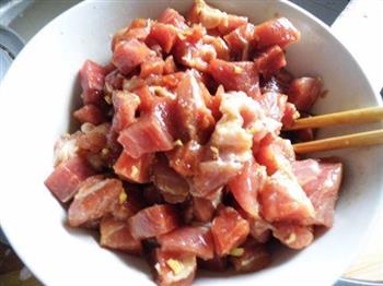花生猪肉粽子的做法步骤4