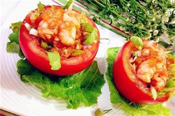 番茄盅虾沙拉的做法步骤18