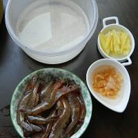潮汕虾粥的做法步骤1