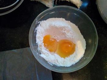 韭菜鸡蛋煎饼的做法步骤2