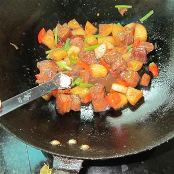 红烧萝卜肉丁的做法步骤10