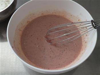 草莓冰淇淋的做法步骤12