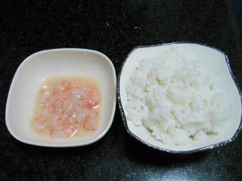 咖喱虾仁炒饭的做法图解1