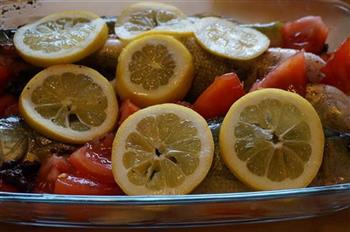 法式番茄柠檬烤鱼的做法图解8