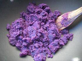 玫瑰紫薯粽的做法图解2